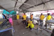 กิจกรรมล้างตลาดสดเทศบาลตำบลต้นไทร